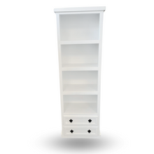 Librero de 4 niveles y 2 cajones 180 x 32 x 60 modelo Mix Premium. - Mgr Muebles