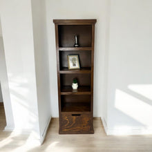 Librero de 4 niveles y 1 cajón 180 x 32 x 60 modelo Mix. - Mgr Muebles