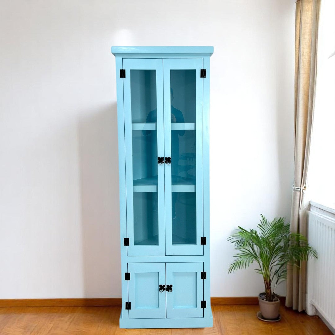 Esquinero organizador bar rústico modelo Alice.