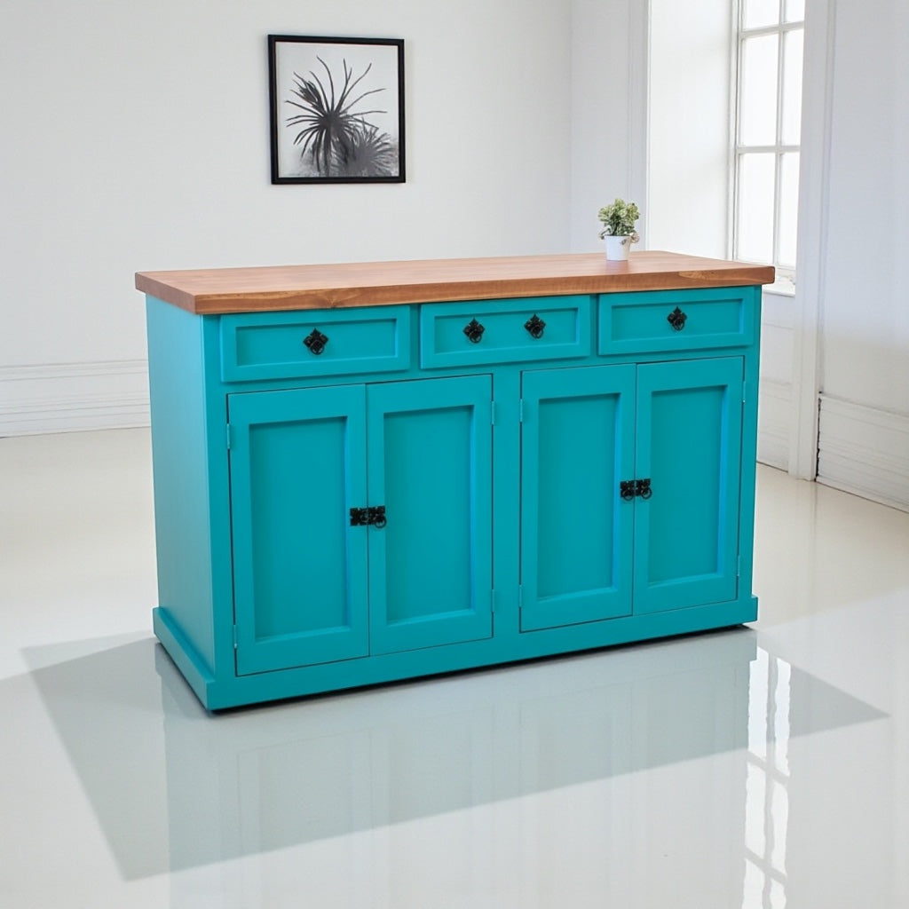 Aparador buffet 4 puertas y 3 cajones modelo Cerrado.