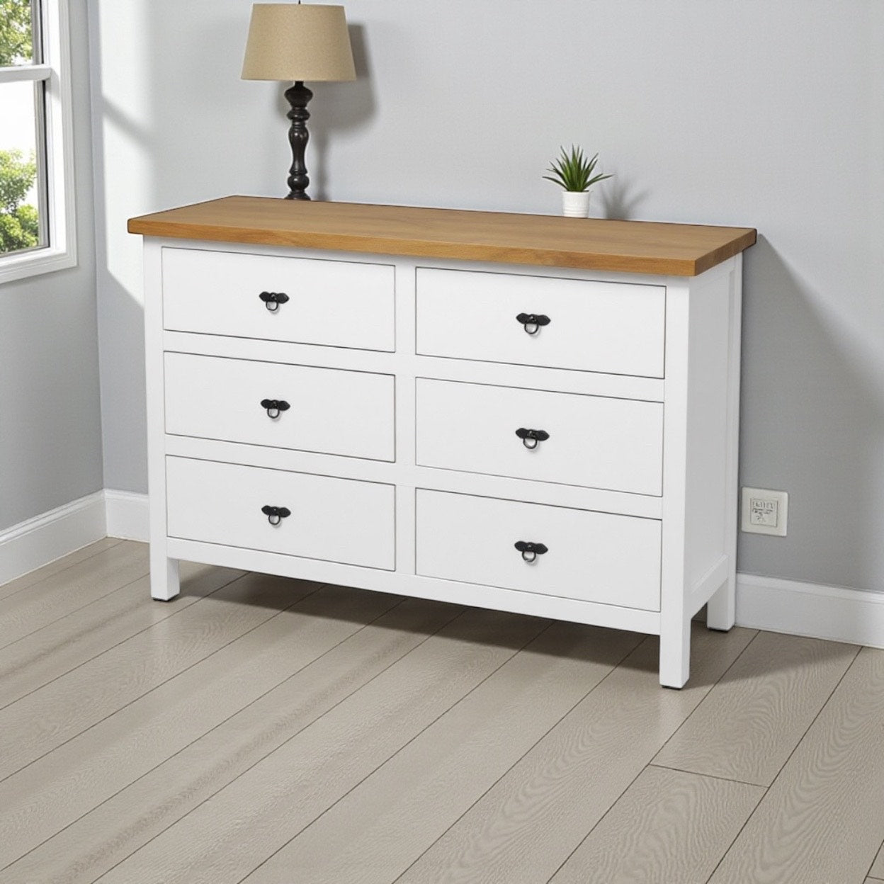 Cómoda Serena con 6 Cajones | Dormitorio Moderno | MGR Muebles