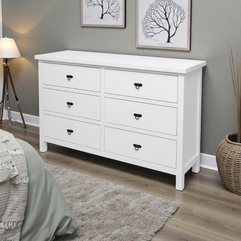 Cómoda Serena con 6 Cajones | Dormitorio Moderno | MGR Muebles