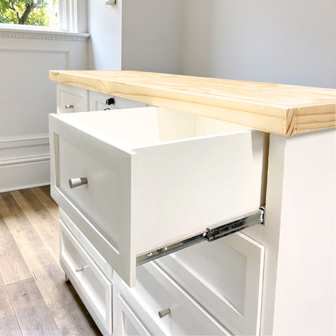 Comoda de madera 9 cajones modelo Aval Premium