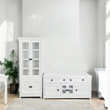 Set de vitrina 70x32x180 y rack de TV 140x40x70. - Mgr Muebles